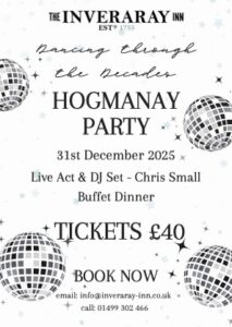 Inveraray New Year party